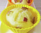 薩摩芋甘煮で卵あり☆HMさつま芋蒸しパン作り方14写真