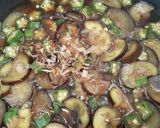 オクラとナスのかつお節和え作り方9写真