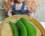 リカちゃん♡スナップエンドウ*酢みそがけ作り方6写真
