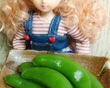 リカちゃん♡スナップエンドウ*酢みそがけ作り方7写真