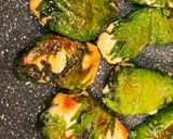 簡単鶏ムネ肉のニンニク醤油大葉巻き作り方9写真