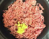 甘辛◎肉味噌◎黒糖&赤味噌入り◎そぼろ作り方1写真