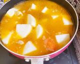 大根たっぷり♫ホルモンの根野菜カレー作り方7写真