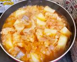 大根たっぷり♫ホルモンの根野菜カレー作り方8写真