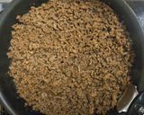 甘辛◎肉味噌◎黒糖&赤味噌入り◎そぼろ作り方3写真