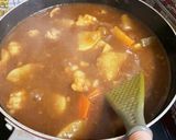 大根たっぷり♫ホルモンの根野菜カレー作り方9写真