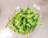 きゅうりとレタスのコールスロー風サラダ作り方3写真