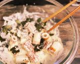 ちぎり焼き海苔の磯辺揚げ作り方5写真