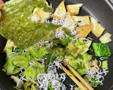 節約レシピ!厚揚げとキャベツのシラス炒め作り方3写真