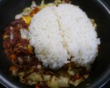 簡単！コンビーフの黒炒飯作り方5写真