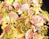 キャベツと豚バラのカレー作り方2写真