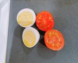 ポケモン☆キャラ弁★モンスターボール作り方1写真
