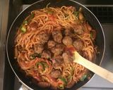超簡単☆旨味堪能！ミートボールナポリタン作り方12写真