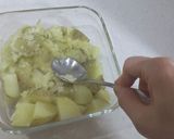 マヨネーズなし！新たまねぎのポテトサラダ作り方3写真