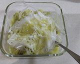 マヨネーズなし！新たまねぎのポテトサラダ作り方4写真