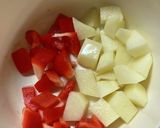 家にあるもので☆スペイン風オムレツ作り方1写真