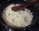 春野菜とエビのレモン風味ミルクリゾット作り方5写真