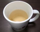 簡単☆お手軽柿ピー茶漬け♩作り方5写真