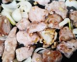 スナップえんどうの豚肉の塩にんにく炒め作り方3写真