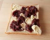 ピーナツバター＆クリームチーズデコ食パン作り方6写真
