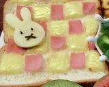 シナモン香るチョコシロップチーズトースト作り方9写真
