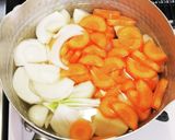 残り物のほんの少しのお肉で肉じゃが作り方4写真