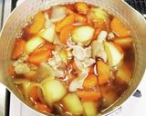 残り物のほんの少しのお肉で肉じゃが作り方7写真