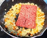 そぼろロコモコ丼作り方3写真