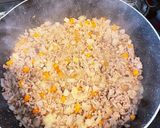 そぼろロコモコ丼作り方4写真