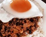 そぼろロコモコ丼作り方5写真