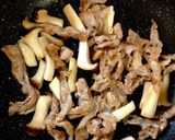 豚小間肉とエリンギの生姜甘辛炒め☆お弁当作り方6写真
