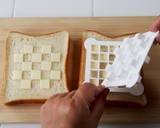 チェックトースト【チェックチーズカッター作り方9写真