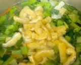 小松菜 人参 油揚げの味噌汁^^作り方7写真