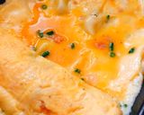 母の味~ツナとネギのシンプルな玉子焼き作り方1写真