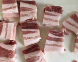 簡単☆ビーフスパイスねぎま作り方1写真