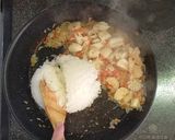 毛ガニのトマトクリームオムライス作り方5写真