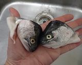 サーモン頭の味噌貝焼き作り方2写真