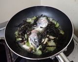 サーモン頭の味噌貝焼き作り方5写真