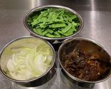 ニラと豚肉の玉子炒め[塩麹]作り方2写真