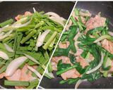 ニラと豚肉の玉子炒め[塩麹]作り方6写真