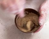 水菜とカリカリベーコンの胡麻マヨドレ和え作り方4写真