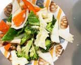 レンジ肉無塩あんかけ炒味白菜筍回鍋肉風作り方14写真
