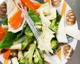 レンジ肉無塩あんかけ炒味白菜筍回鍋肉風作り方15写真
