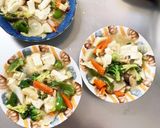 レンジ肉無塩あんかけ炒味白菜筍回鍋肉風作り方18写真
