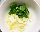 レンジ肉無豆腐ヤンニョムチキン味野菜炒め作り方9写真