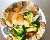 レンジ肉無豆腐ヤンニョムチキン味野菜炒め作り方14写真