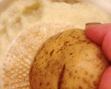 ジャガイモ入り洋風お好み焼き作り方4写真