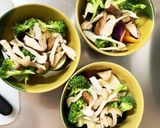 肉無しゴマ味噌豆乳坦々麺炒め味春雨炒め煮作り方9写真