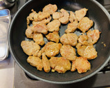 厚揚げと豚ヒレ肉の甘酢餡かけ作り方5写真