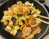 厚揚げと豚ヒレ肉の甘酢餡かけ作り方8写真